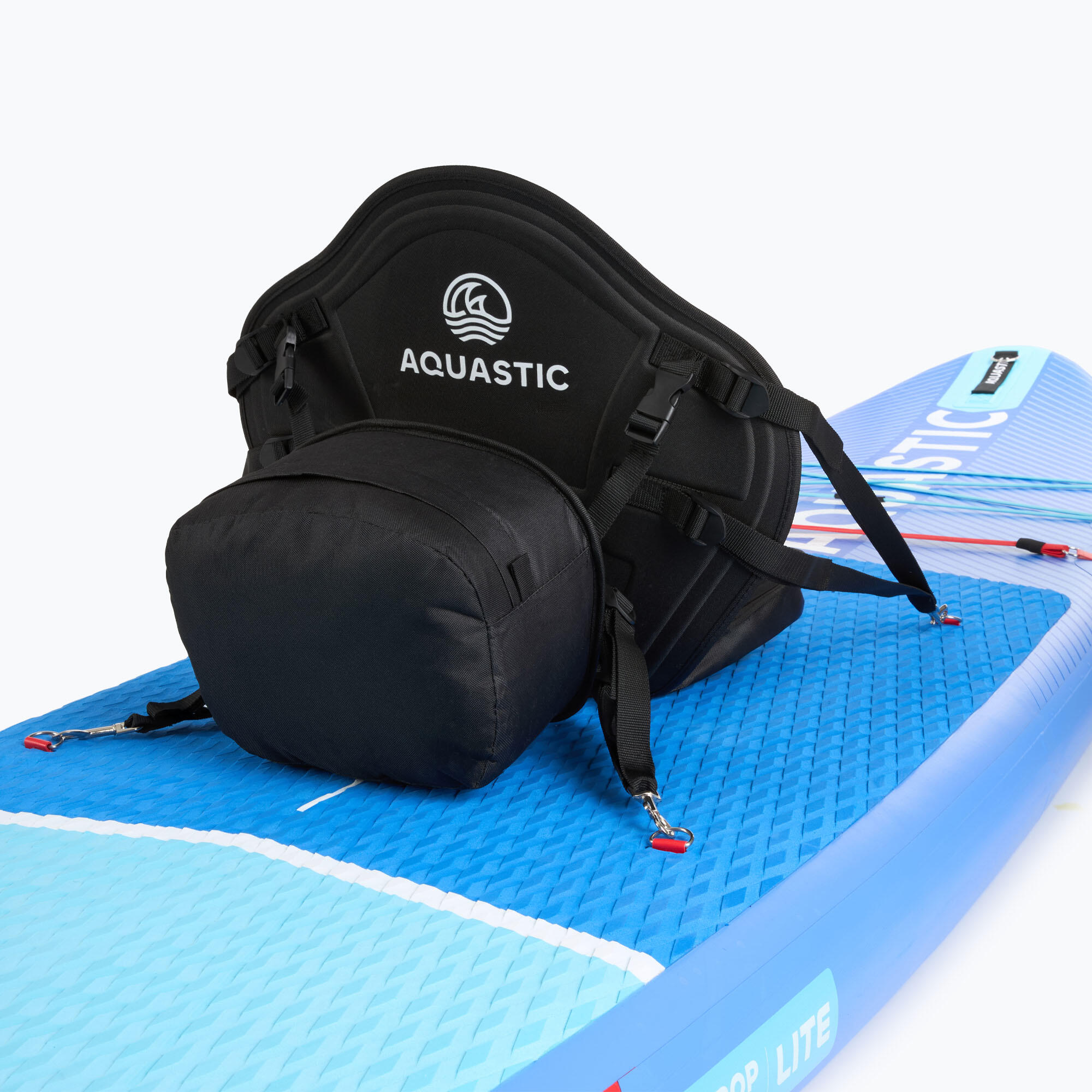Siège de kayak pour planche SUP AQUASTIC AQS-B4I187-BK avec sac rehaussé 3/6