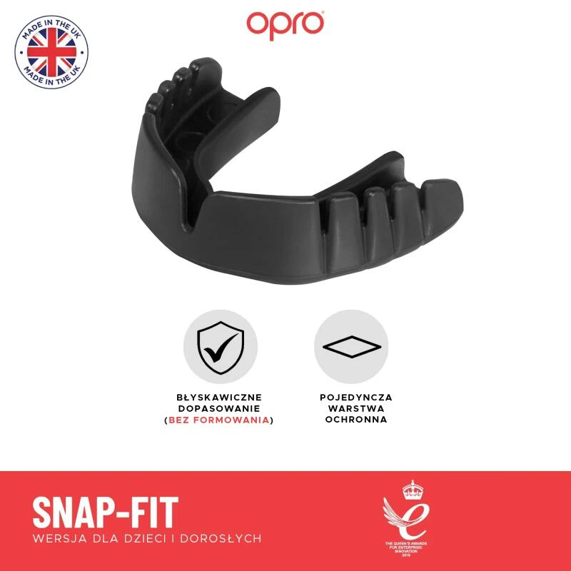 Ochraniacz na Zęby Opro Snap Fit Clear 4/5