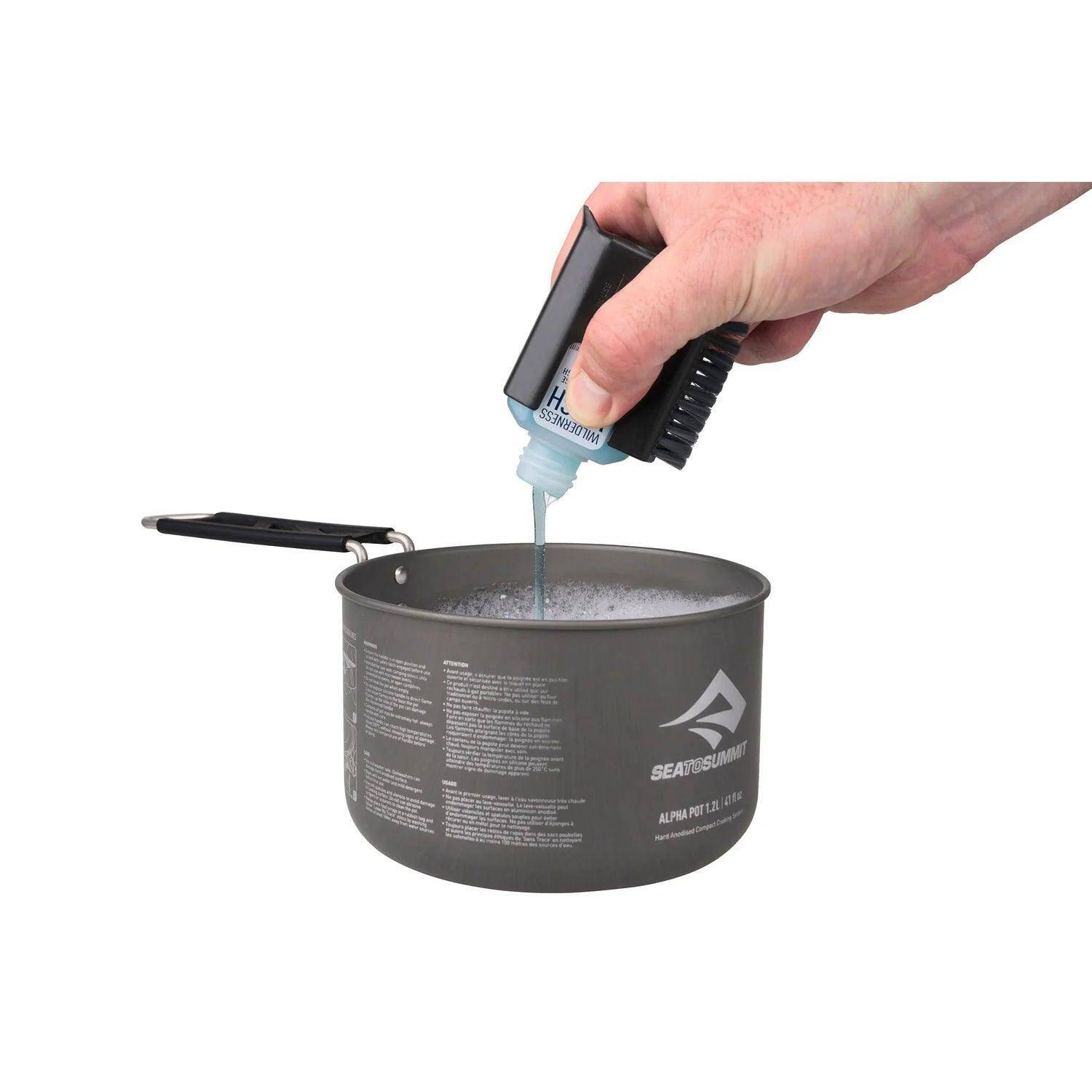 Sea to Summit Camp Kitchen Pot Scrubber & Soap - [2 Piece] Camping -  4