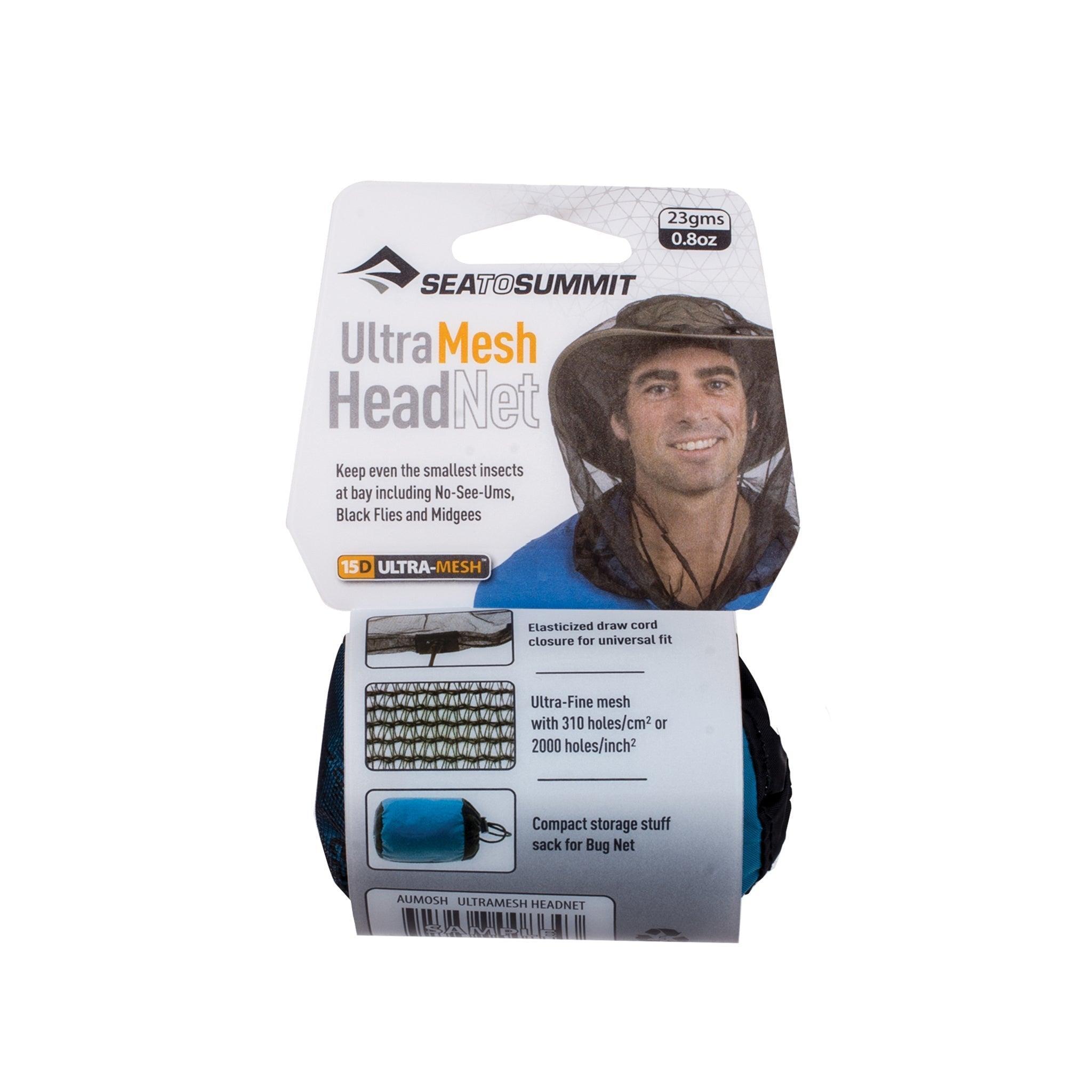 Sea to Summit Ultra-fine Mesh Mosquito Head Net Trekking