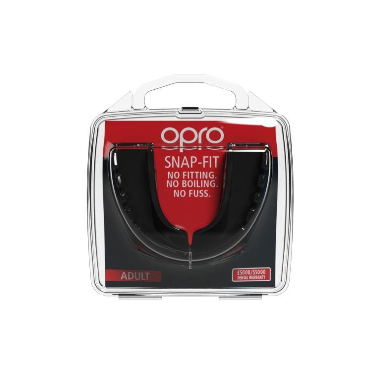 Ochraniacz Na Zęby Dla Dzieci Opro Snap Fit Czarny 3/5