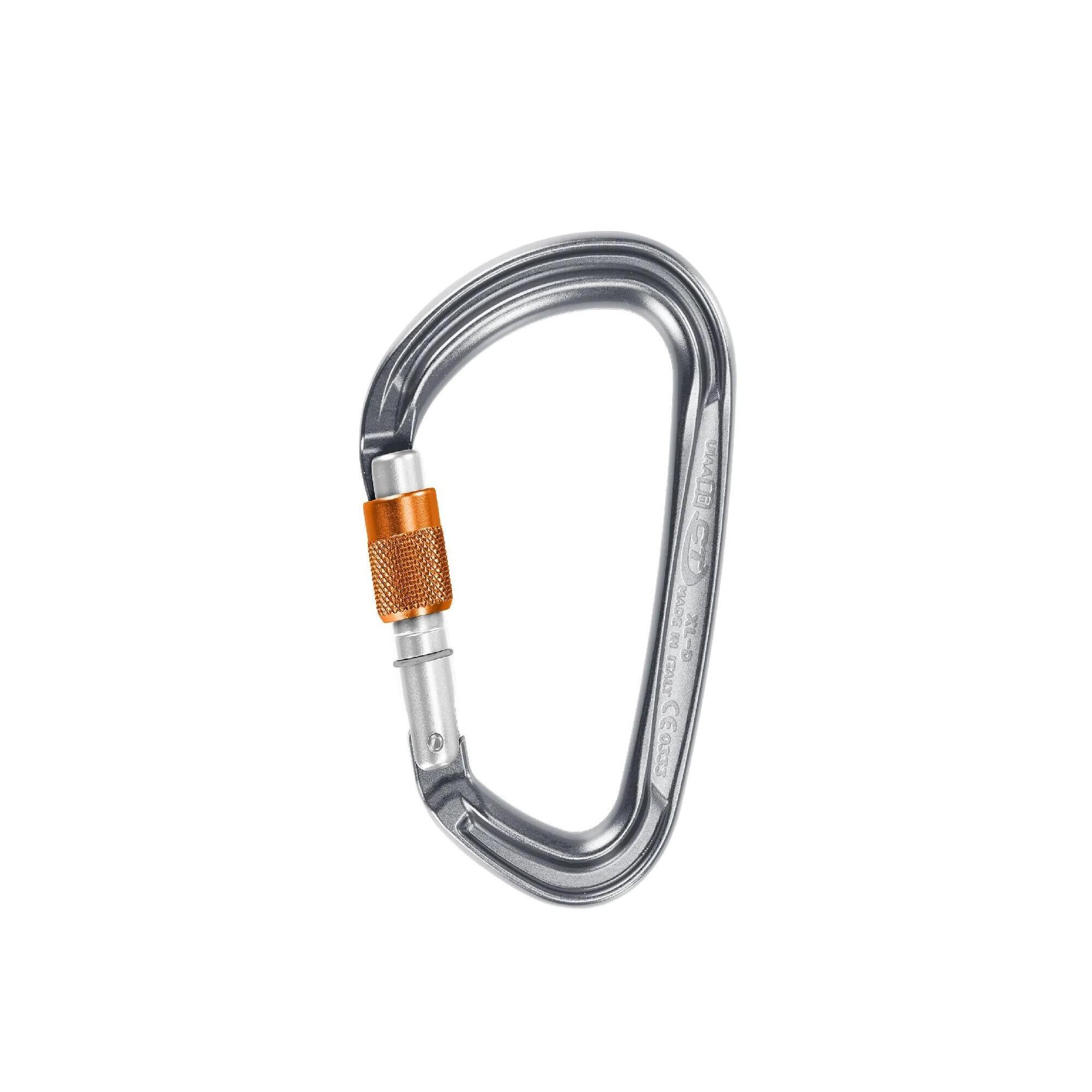 Climbing Technology - Mousqueton Climbing Technology Xl-d Sg - Mousqueton - Gris|orange - Taille Unique - Decathlon
