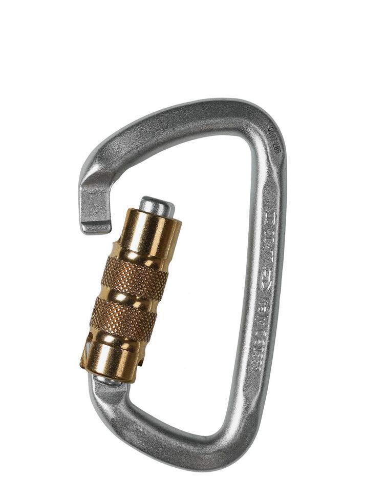Karabinek do wspinaczki Climbing Technology D-Shape Steel TG