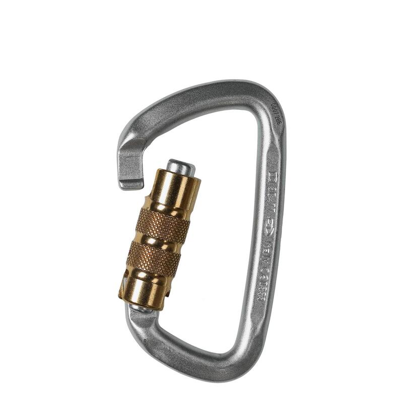 Karabinek do wspinaczki Climbing Technology D-Shape Steel TG