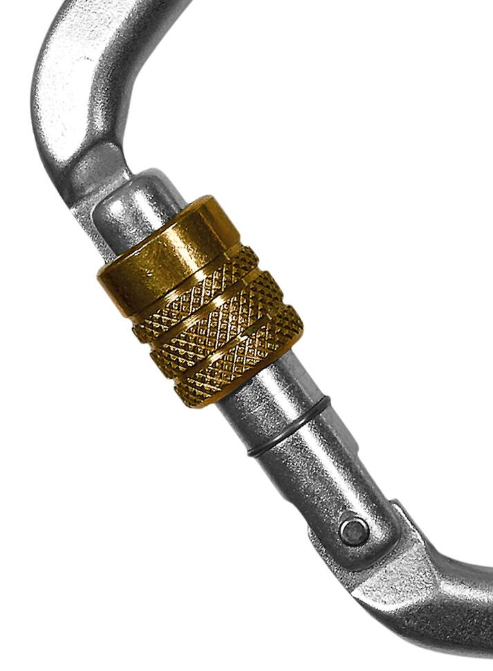 Karabinek do wspinaczki Climbing TechnologyLarge Steel CF SG