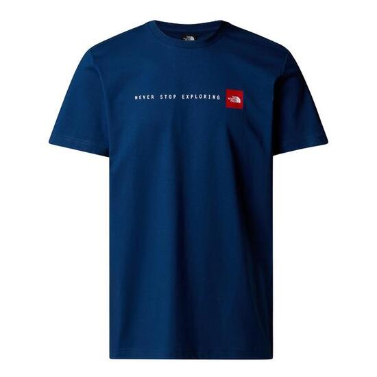 The North Face M S/S Never Stop Exploring Tee NF0A87NSD1R BLUE