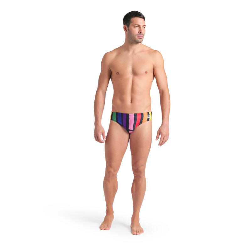 Slip de baie Arena Painters Stripe Swim Briefs