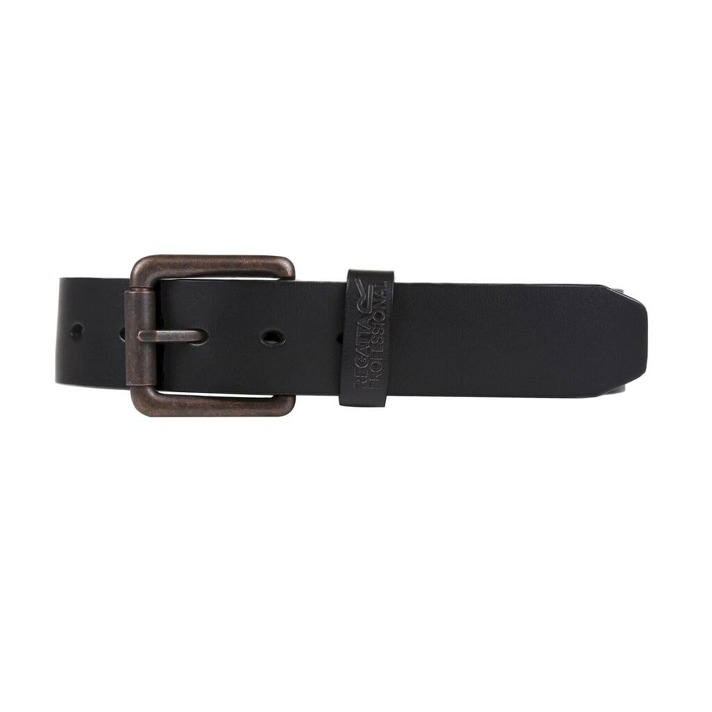 Mens Leather Waist Belt (Black)