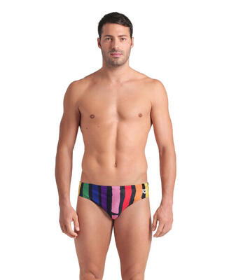 Arena let it beat slip - zwart multi / zwart - maat uk 32