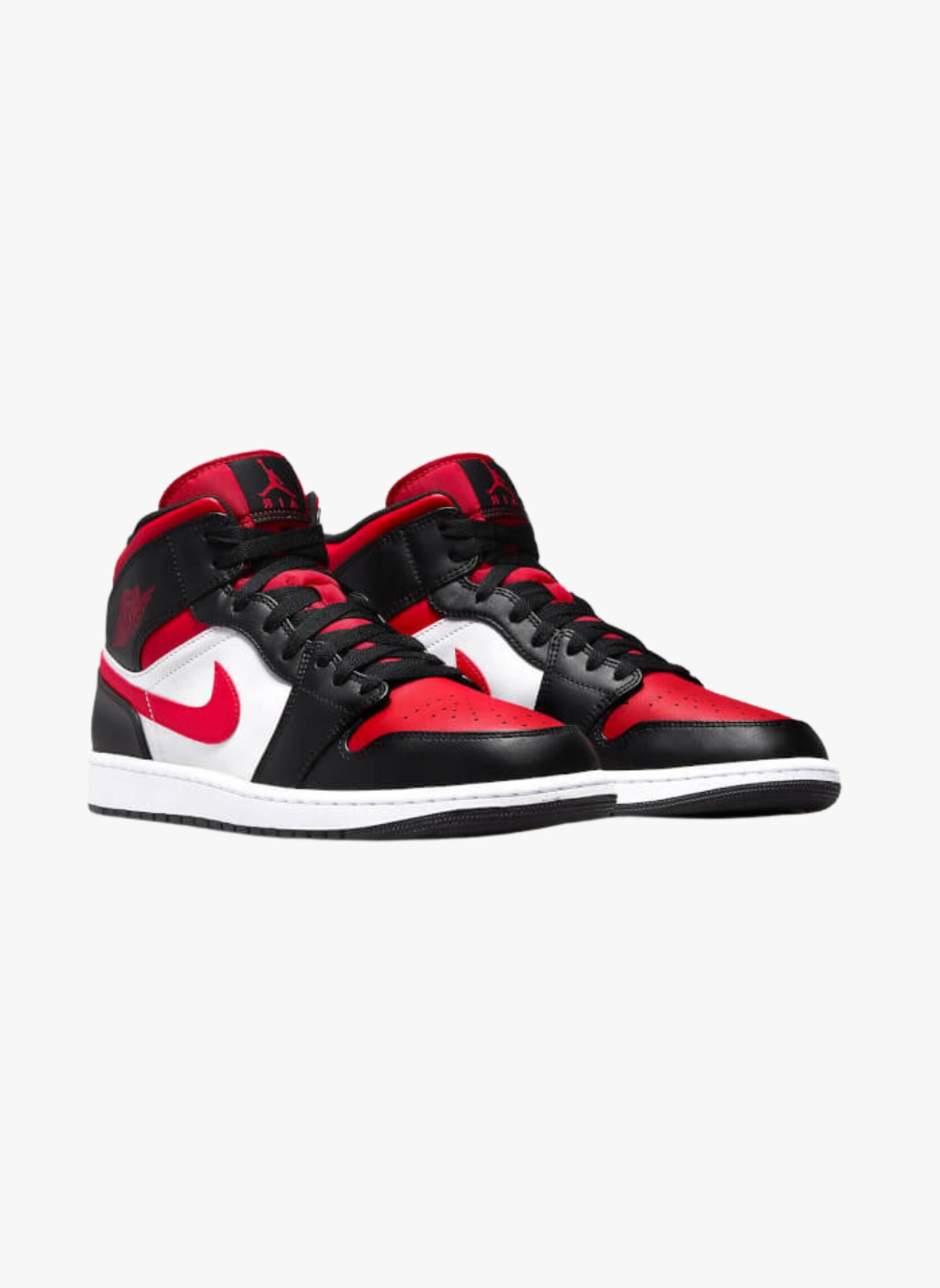 Air Jordan 1 Mid Alternate Bred Toe - Taille : 45.5 EU 4/5