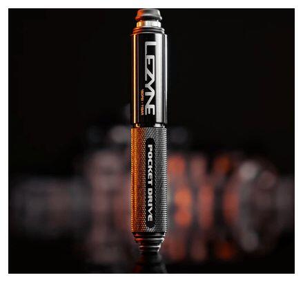 Lezyne Pocket Drive Hand Pump (Max 160 psi / 11 bar) Lite Grey 3/5