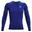 Tricou cu mânecă lungă Under Armour HeatGear compresie albastru