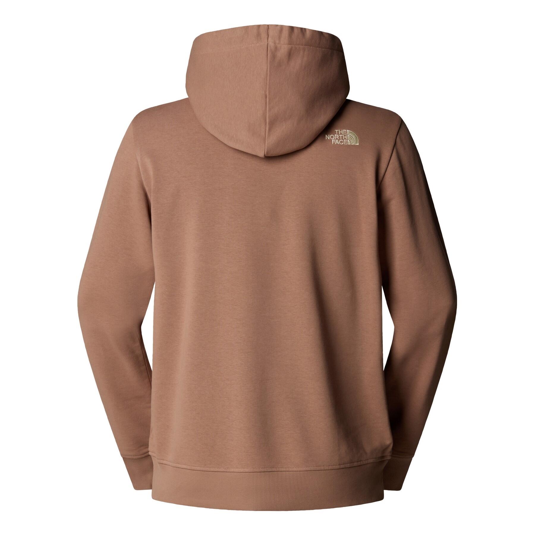 Sweat à capuche The north face modèle NF0A8C1BAR41 pour homme 2/3