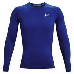 Maillot Manches Longues de compression Under Armour Heatgear Armour Bleu Homme