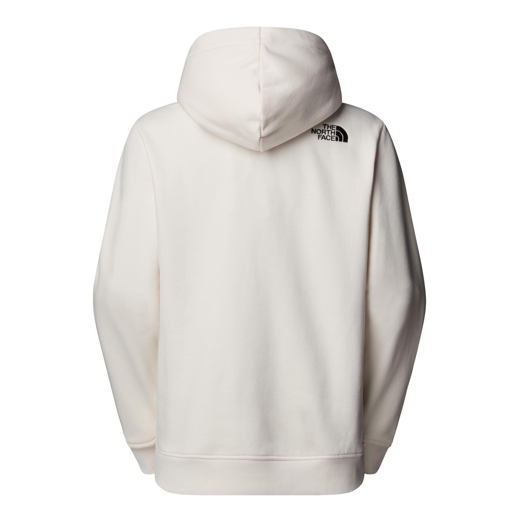 Felpa Con Cappuccio Donna W Drew Peak 2/6