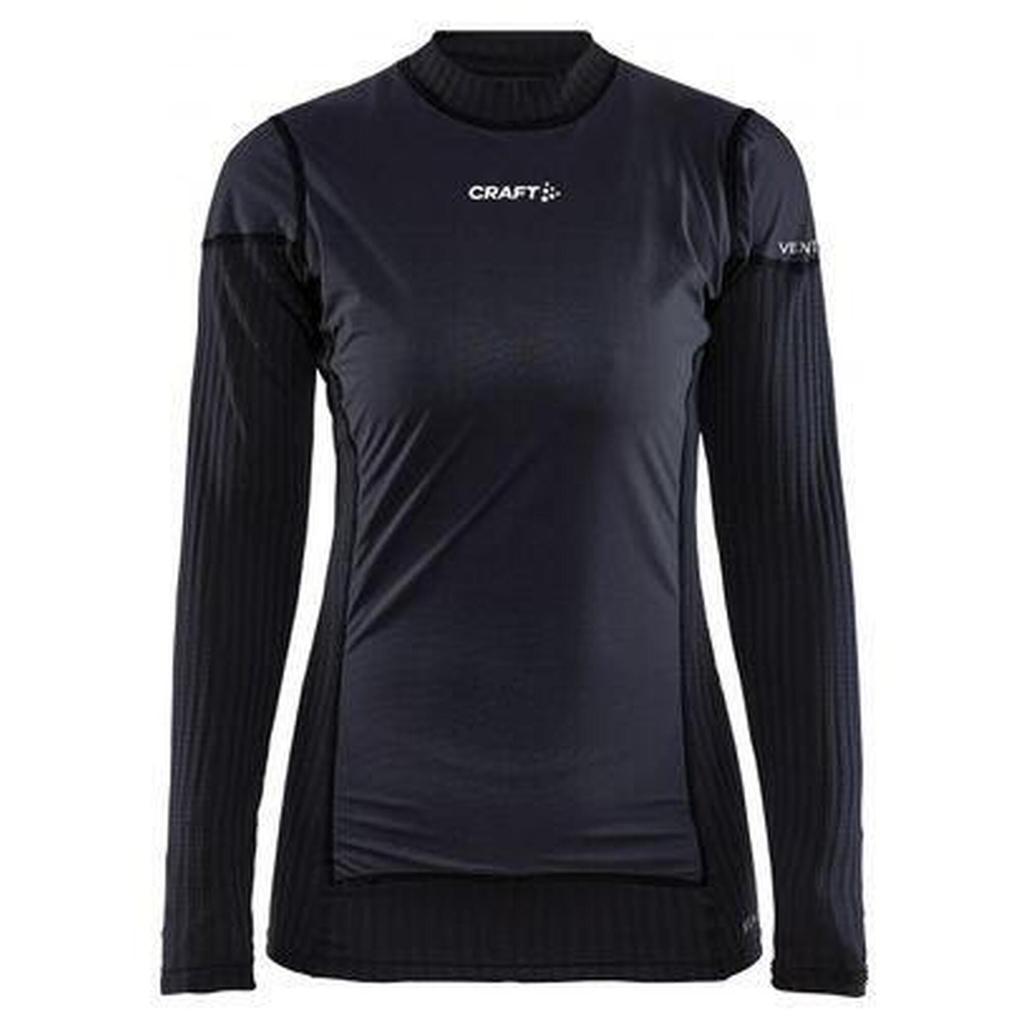 Craft - Sous-maillot Manches Longues Craft Active Extreme X Wind Noir Femme - Maillot Manches Longues - Noir - 42 M/l - Decathlon