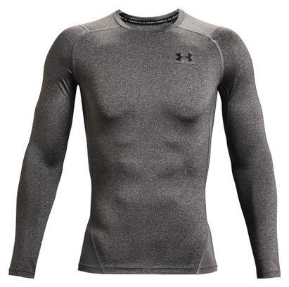 UNDER ARMOUR Under Armour Heatgear Armour Men's Grey Long Sleeve Compression Jersey