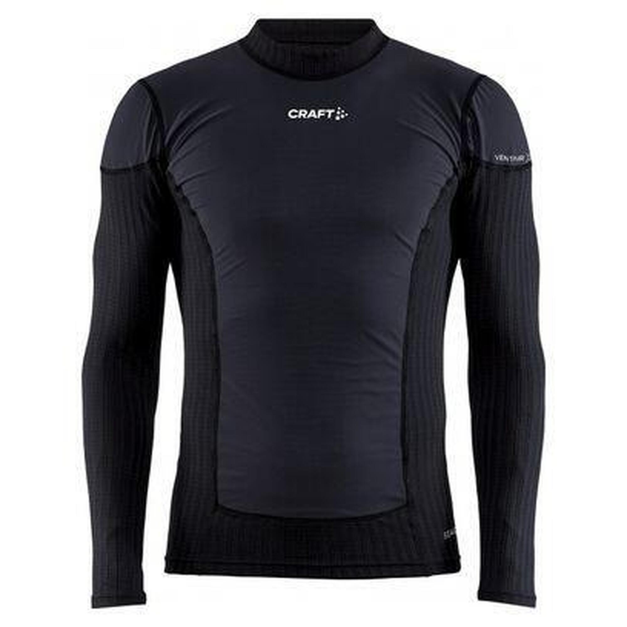 Craft - Sous-maillot Manches Longues Craft Active Extreme X Wind Noir Homme - Sous Maillot Manche Longue - Gris|noir - 48 Xl - Decathlon