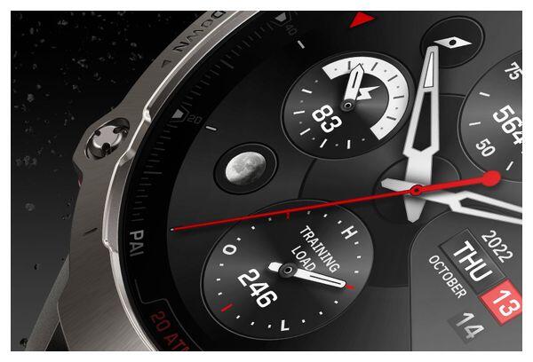 Montre GPS Amazfit Falcon Gris Titanium Noir Supersonic 6/7