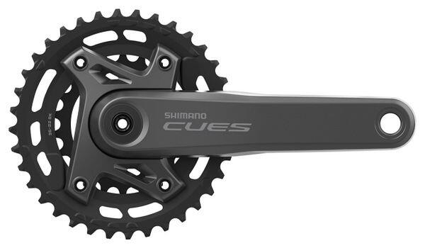 SHIMANO Guarnitura Shimano Cues FC-U6000-2B 36/22T 9/10/11S Nero