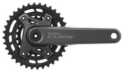 Shimano cues fc-u6000-2b crankset 36/22t 9/10/11s zwart
