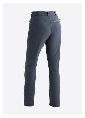 Pantalon Femme Maier Sports Lulaka Wool Gris Regular 3/7