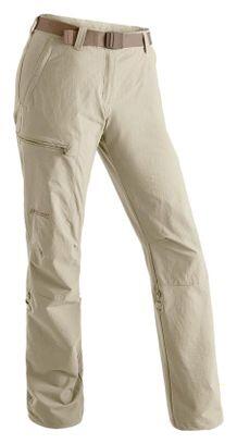 Pantalon Femme Maier Sports Lulaka Beige Regular