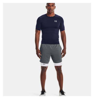 Under Armour Heatgear® Lycra T-shirt Marine Heren 3/6