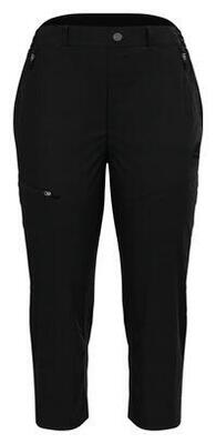 Odlo women's 3/4 ascent light hiking pants black