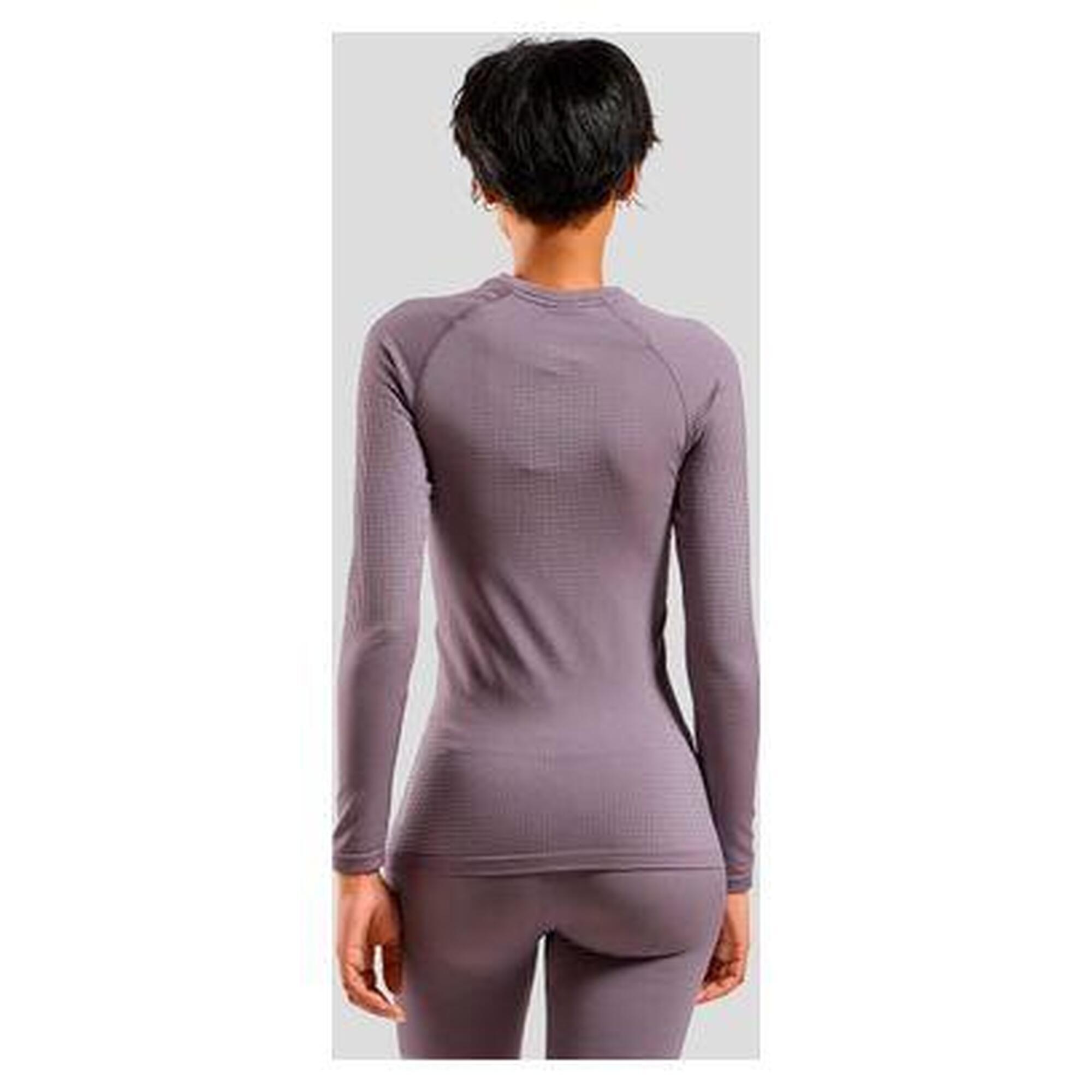 Tricou cu mânecă lungă termoactivă ODLO Performance Warm Bl Top Crew Neck