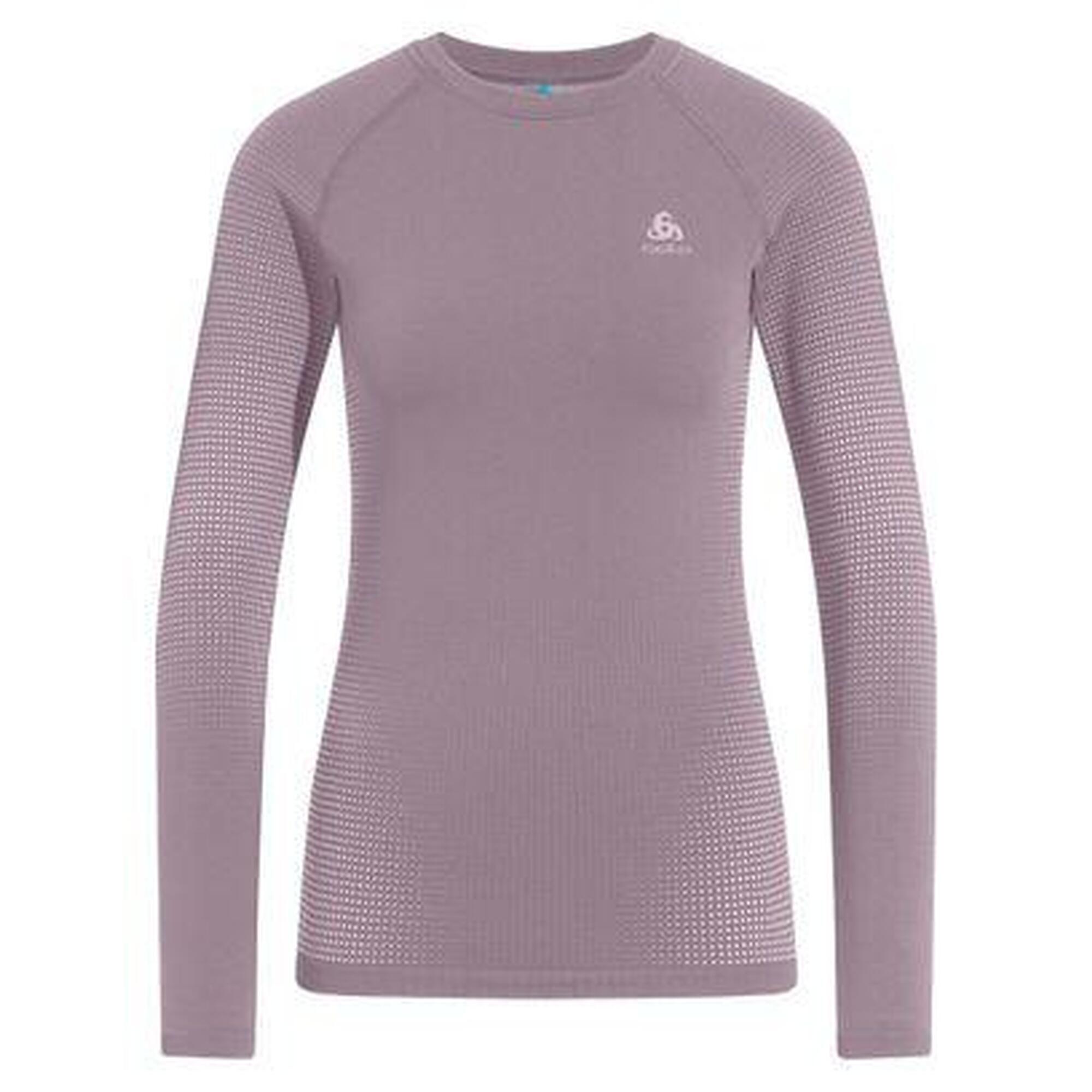 Tricou cu mânecă lungă termoactivă ODLO Performance Warm Bl Top Crew Neck