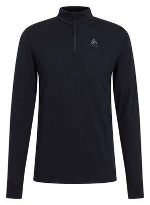 ODLO Base Layer Odlo 1/2 Zip Merino 200 Schwarz