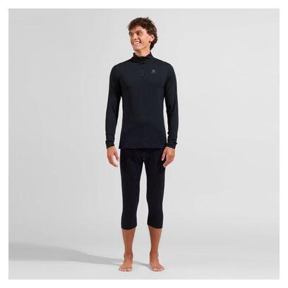 Base Layer Odlo 1/2 Zip Merino 200 Schwarz 5/7