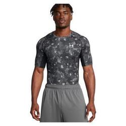 Maillot de compression Under Armour HeatGear Noir/Blanc Homme