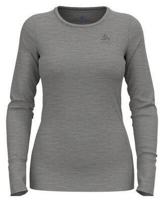 Odlo Merino 200 Natural Damen-Unterhemd Rundhals Grau