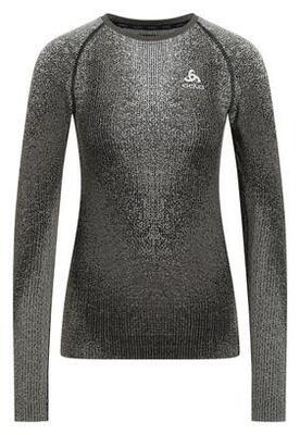 Base Layer Women Odlo Schwarzecomb Grau