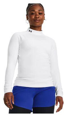 Maillot Thermique Under Armour ColdGear Blanc Femme