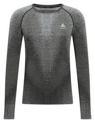 Base Layer Long Sleeve Odlo Schwarzecomb Grau