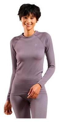 Odlo performance warm dames lange mouw baselayer grijs