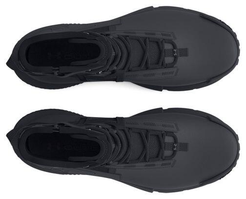 Under Armour Valsetz Waterproof Zip Military Shoes Black Men's 3/5