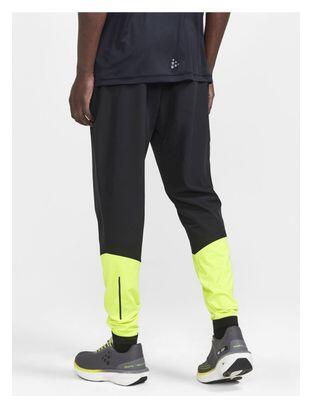 Pantalon Craft ADV Essence Training Noir Jaune 2/5