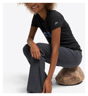 Damen-Wanderhose Maier Sports Norit 2.0 Grau Regular 3/5