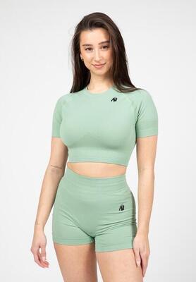 Whitney seamless crop top - groen
