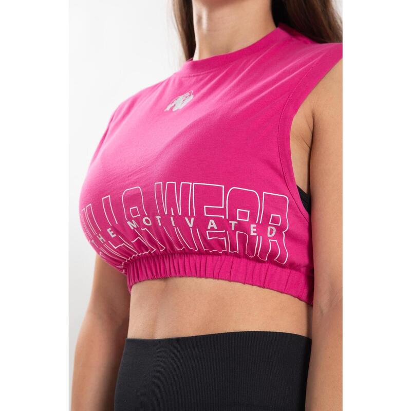 Oversized dámský cropped top Gorilla Wear Albion
