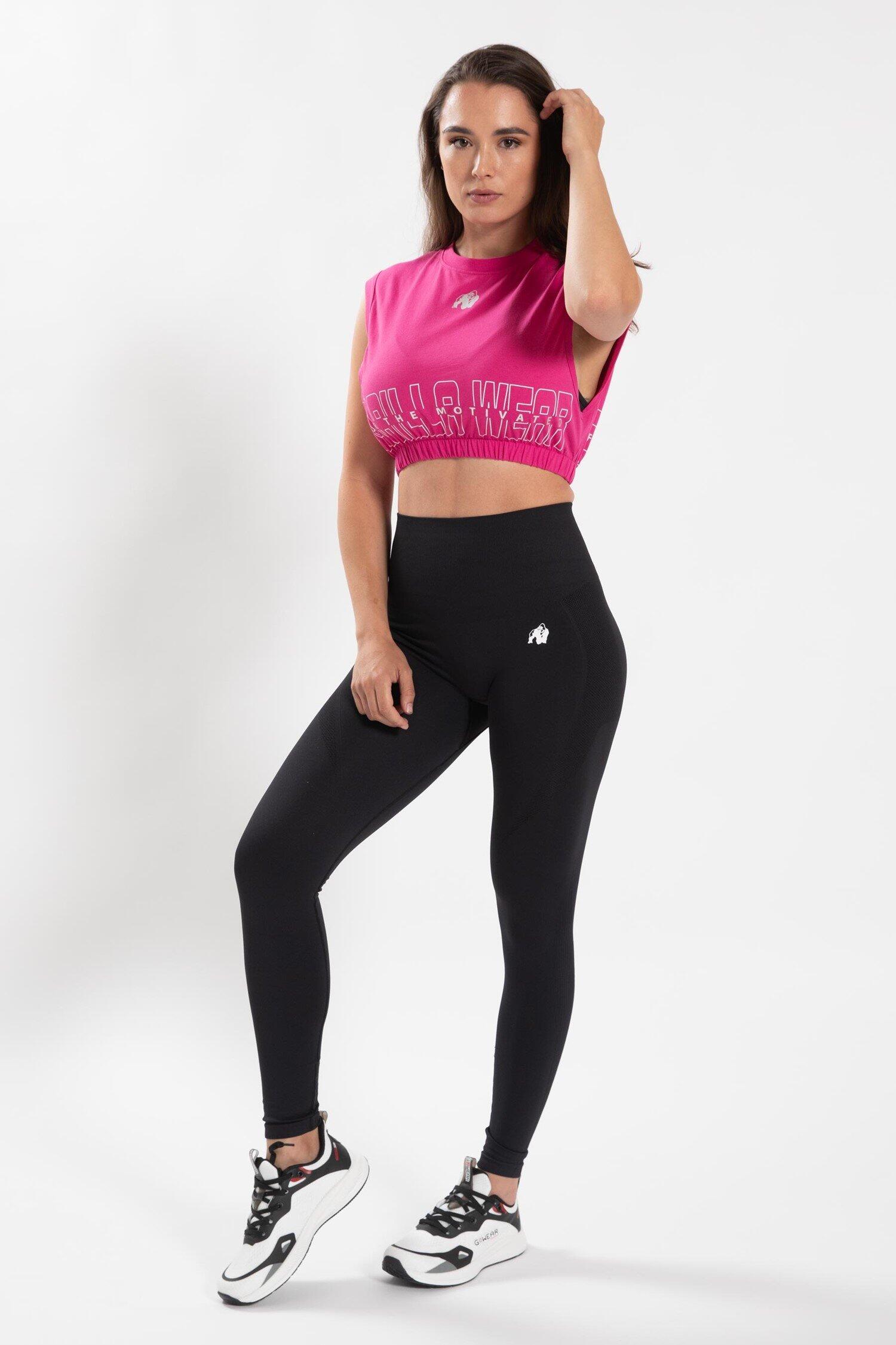 Albion Oversize Top con cappuccio - Rosa 3/7