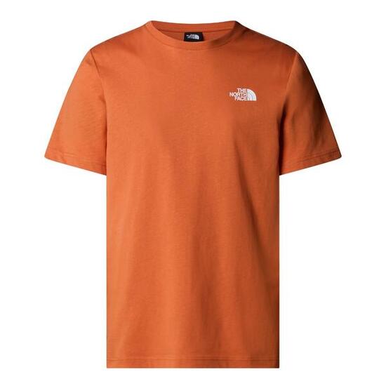 The North Face. Redbox t-shirt maniche corte da uomo NF0A87NP6D2 ORANGE