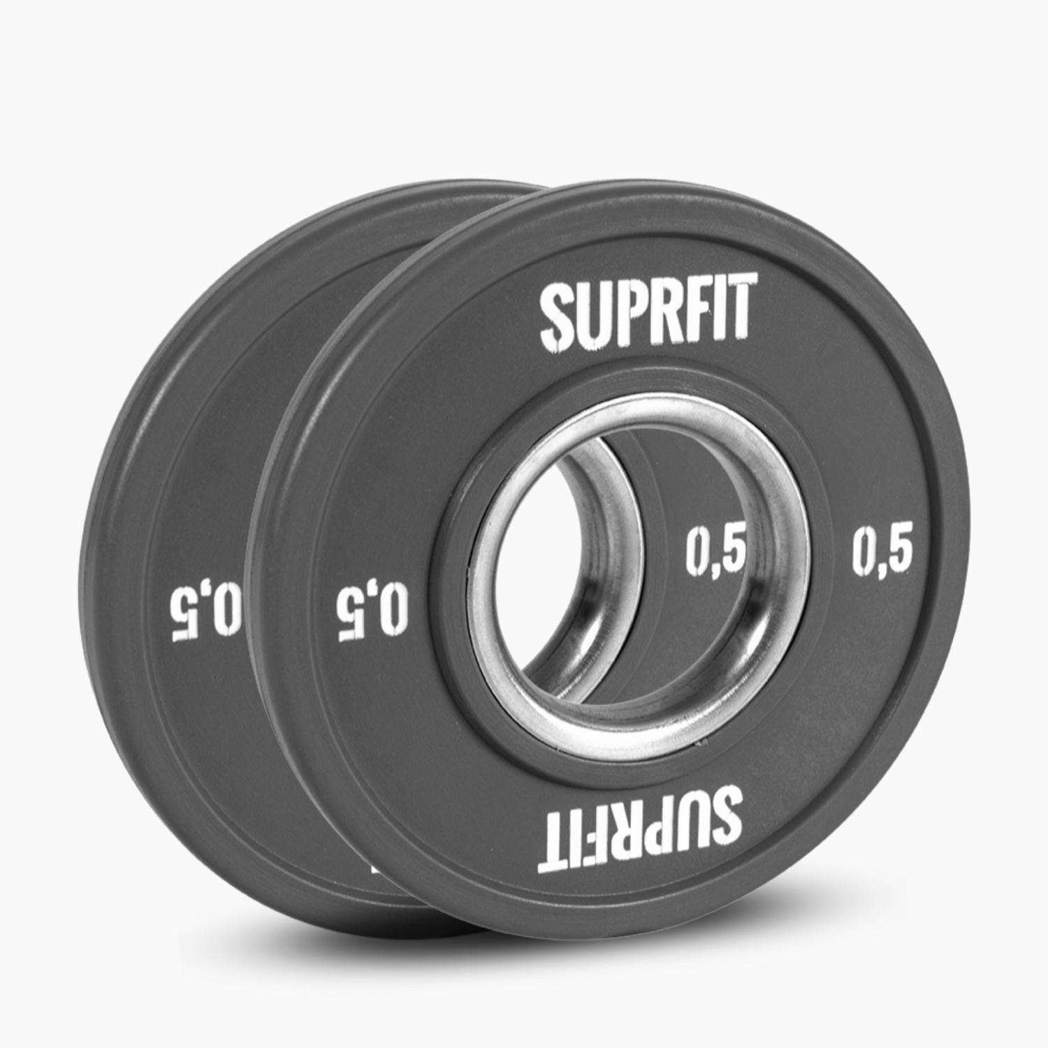 Suprfit Mini Bumper Plates (paire) - 0,5 kg 2/4