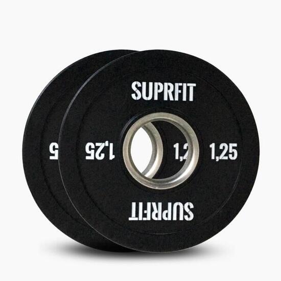 Suprfit Mini Bumper Plates (paire) - 1,25 kg