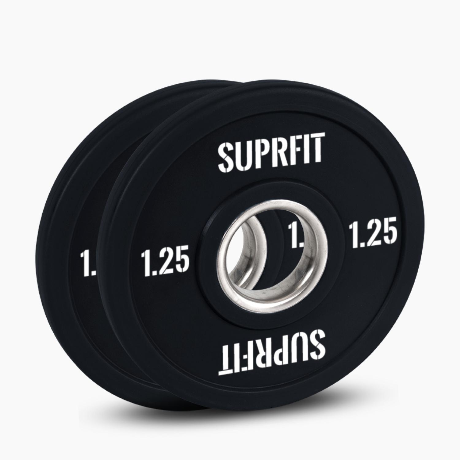 Suprfit Mini Bumper Plates (Paar) - 1,25 kg 2/4