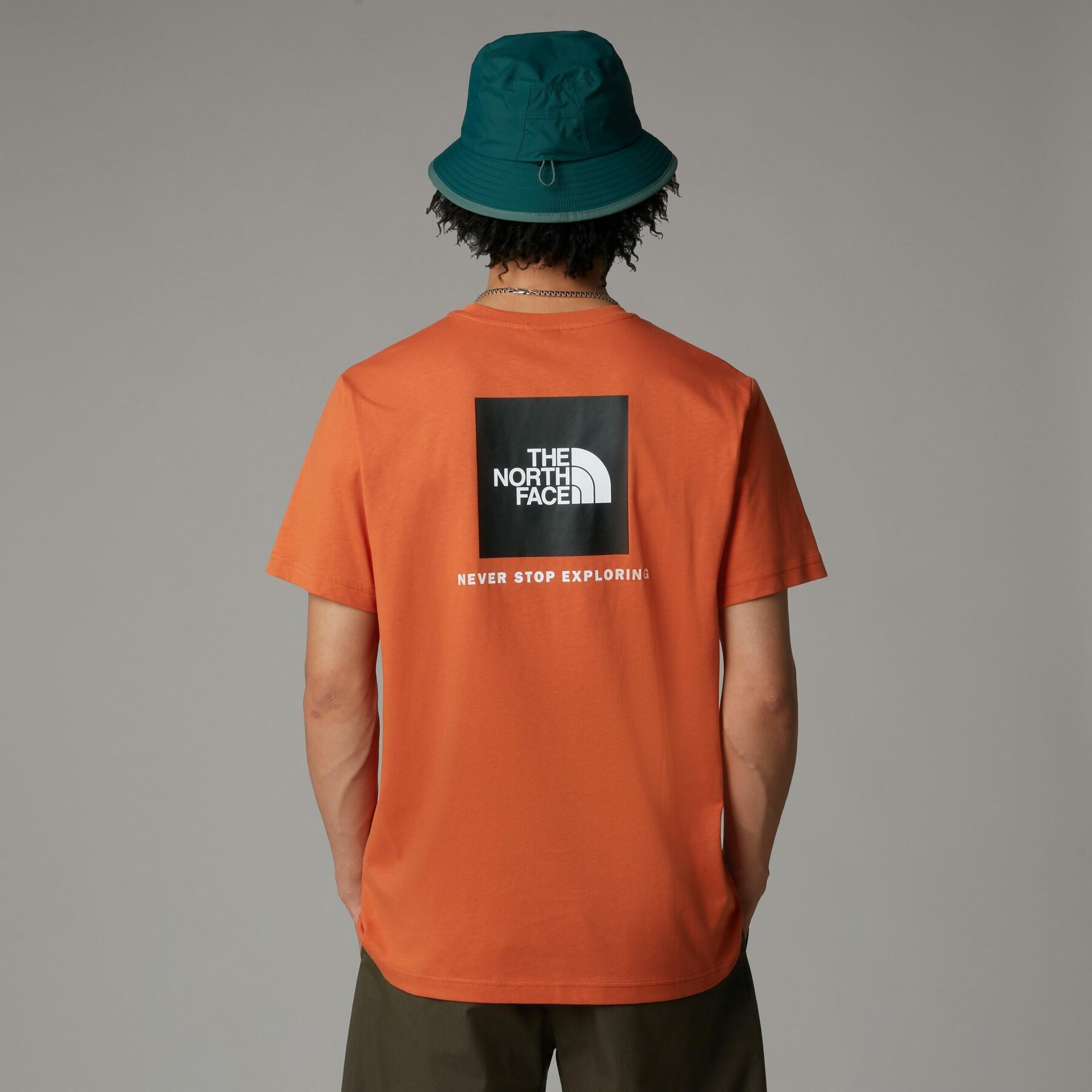T-shirt pour homme The North Face Box Orange 3/5